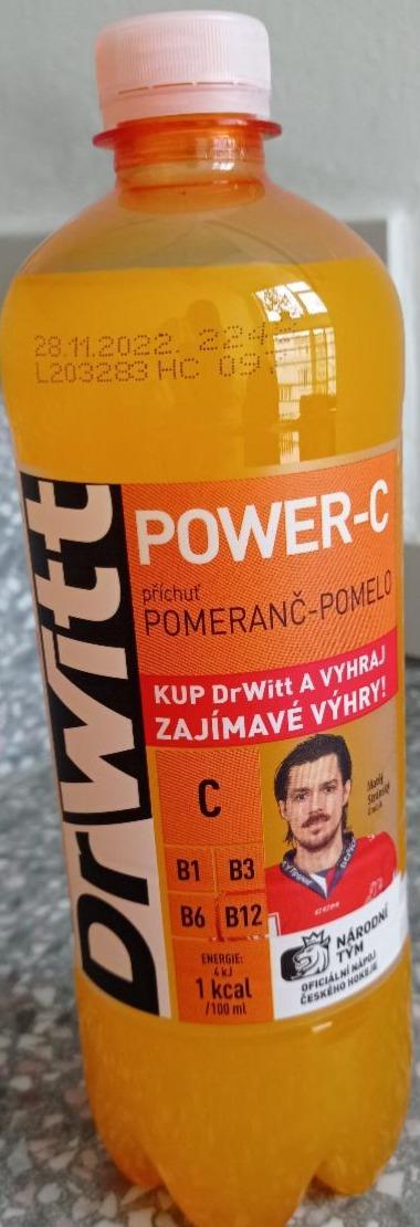 Fotografie - Power-C príchuť pomaranč - pomelo DrWitt