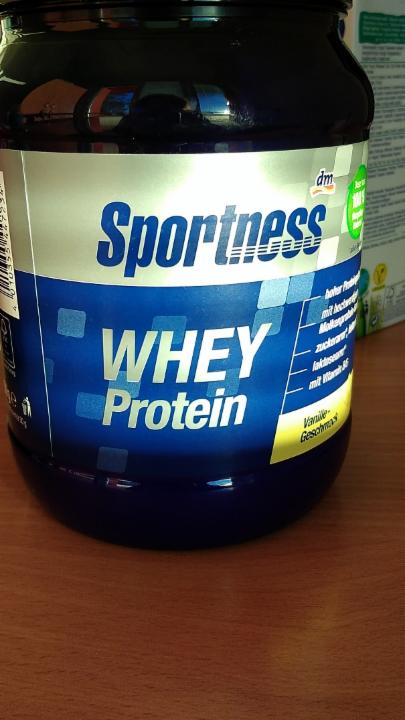 Fotografie - Sportness whey protein vanilla DM