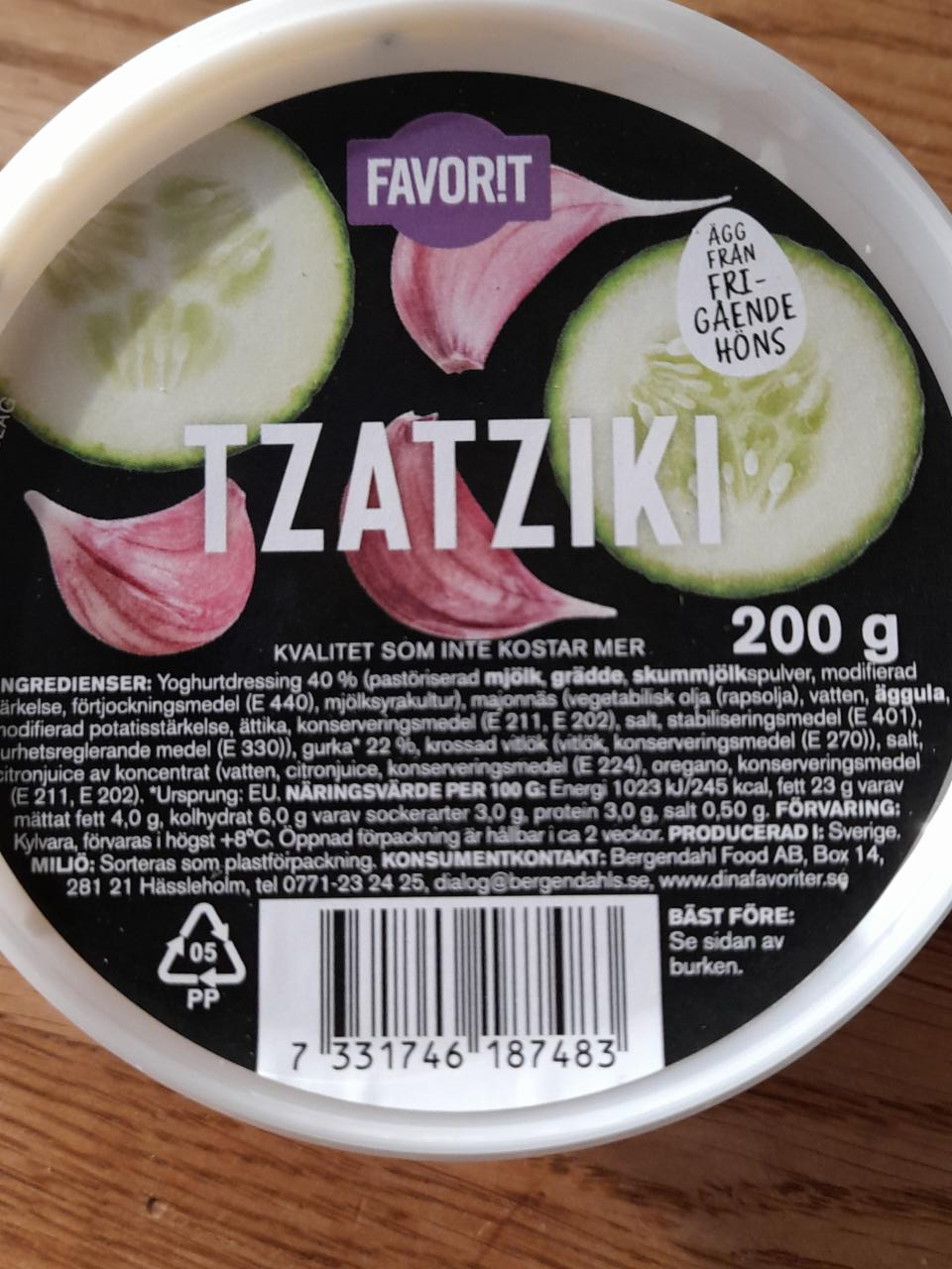 Fotografie - Tzatziki Favorit