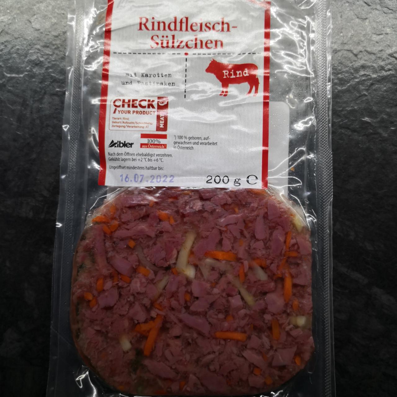 Fotografie - Rindfleisch sülzchen