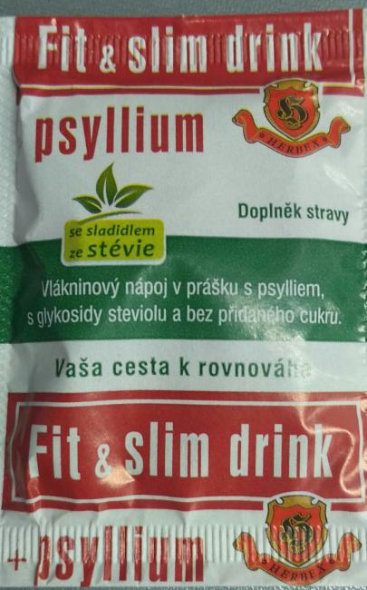 Fotografie - Fit & Slim drink + psyllium