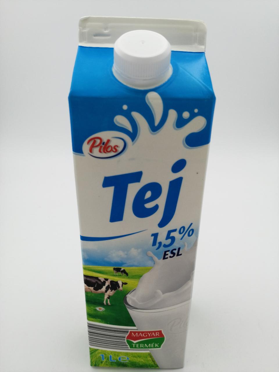 Fotografie - mlieko trvanlivé Pilos 1.5%