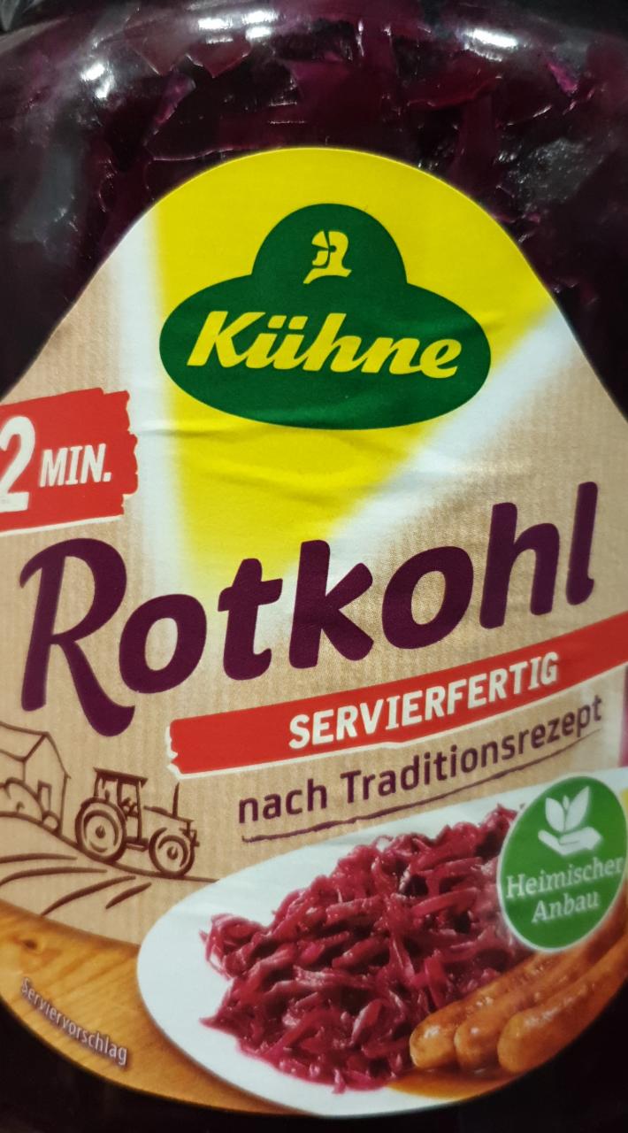 Fotografie - Rotkohl Kühne 2 MIN. 