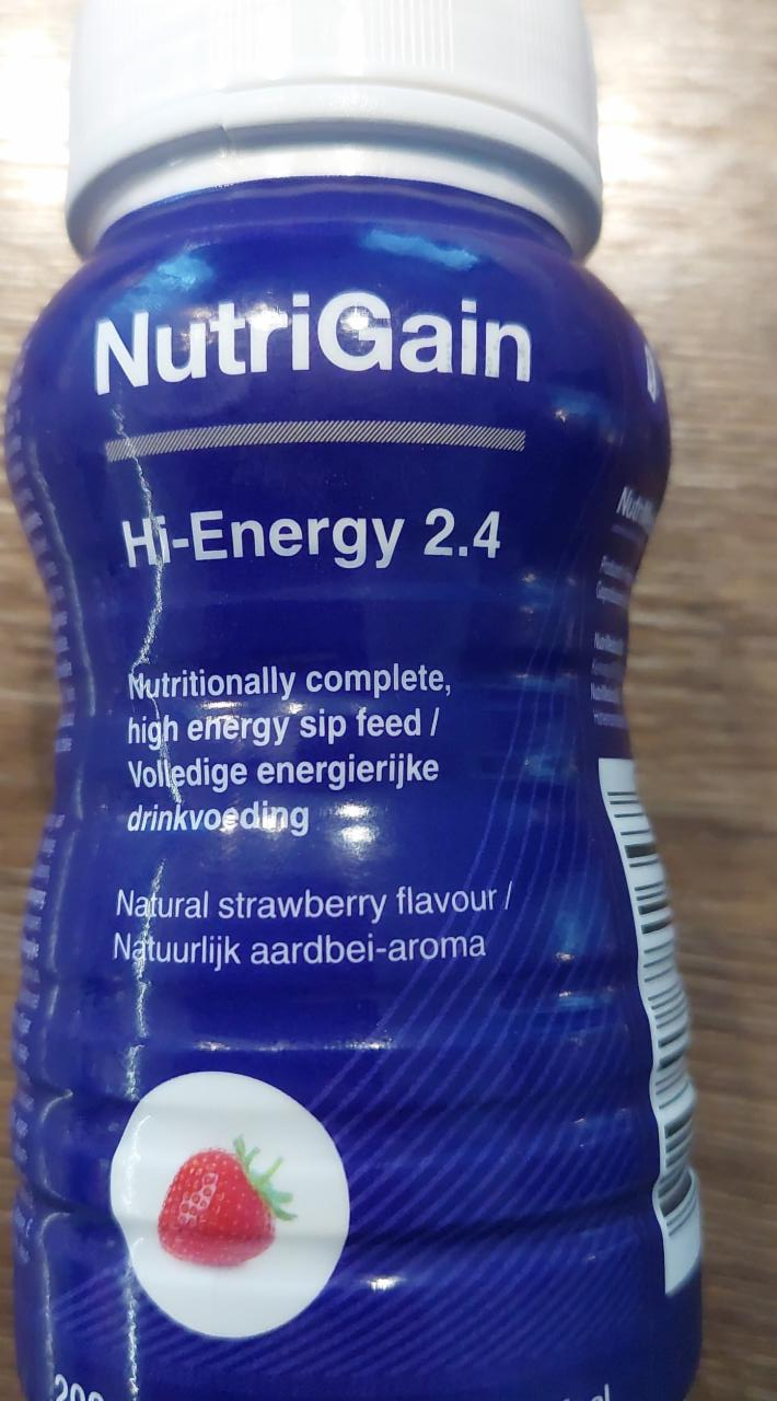 Fotografie - NutriGain Hi-Energy 2.4 Natural strawberry