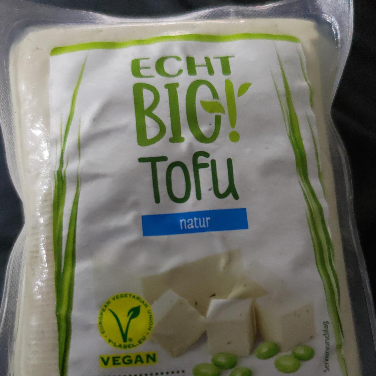 Fotografie - Tofu natur Echt Bio!