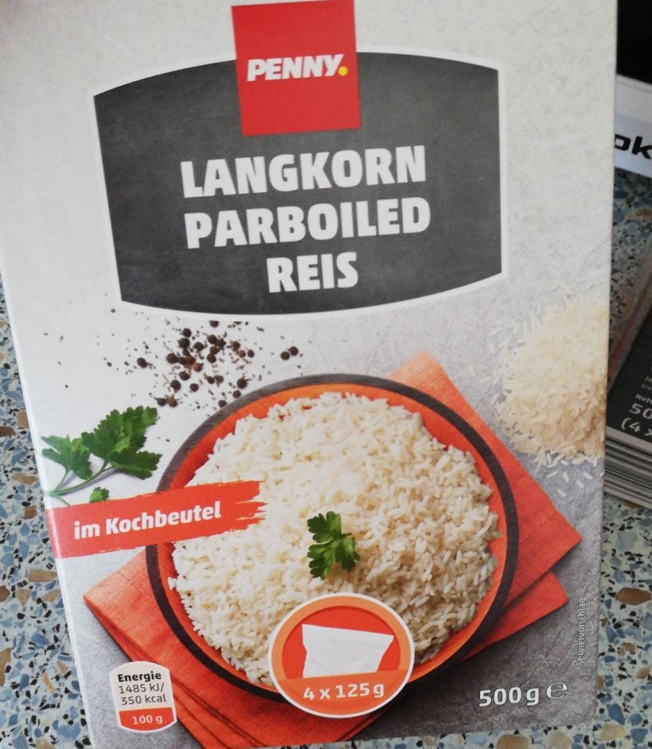 Fotografie - Langkorn parboiled Reis Penny