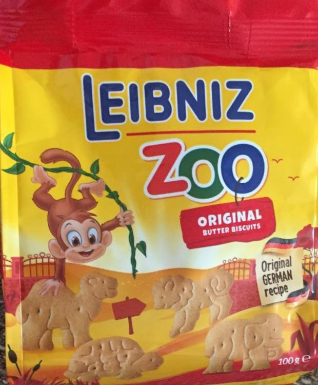 Fotografie - Zoo original butter biscuits (máslové sušienky) Leibniz