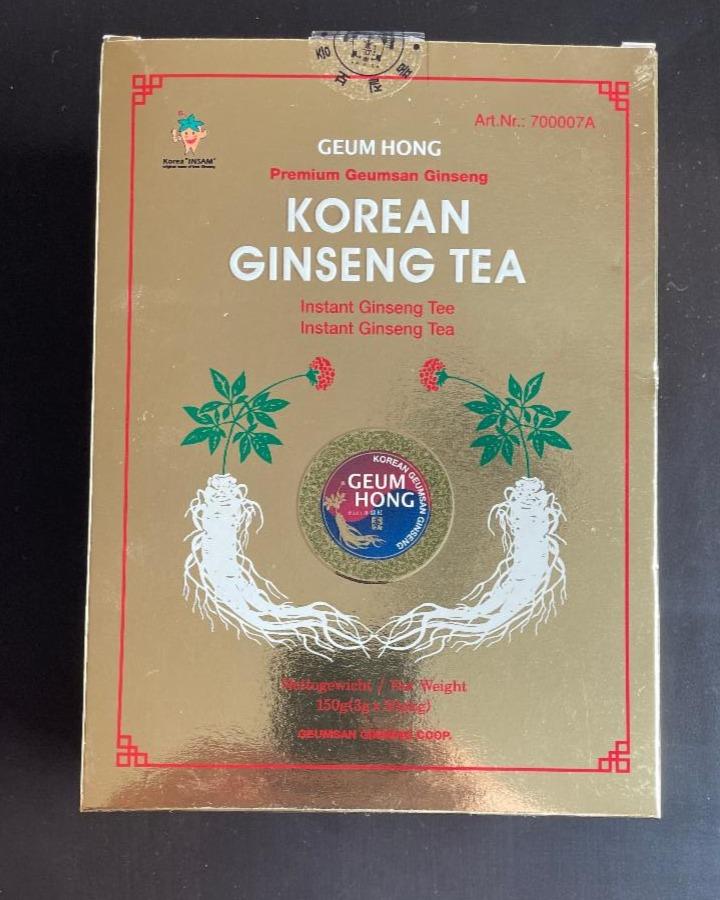 Fotografie - Korean ginseng tea