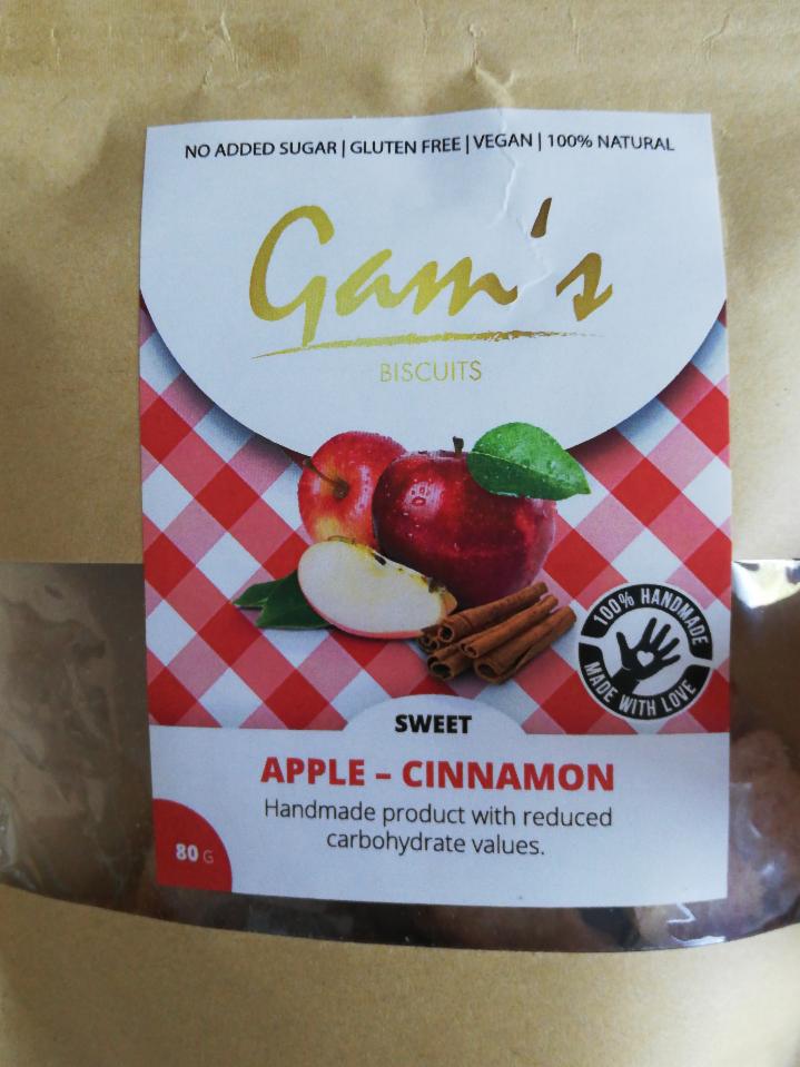 Fotografie - Biscuits Sweet Apple - Cinnamon Gam's