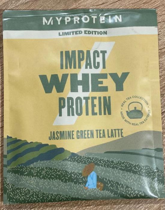Fotografie - impact whey protein jasmine green tea latte Myprotein