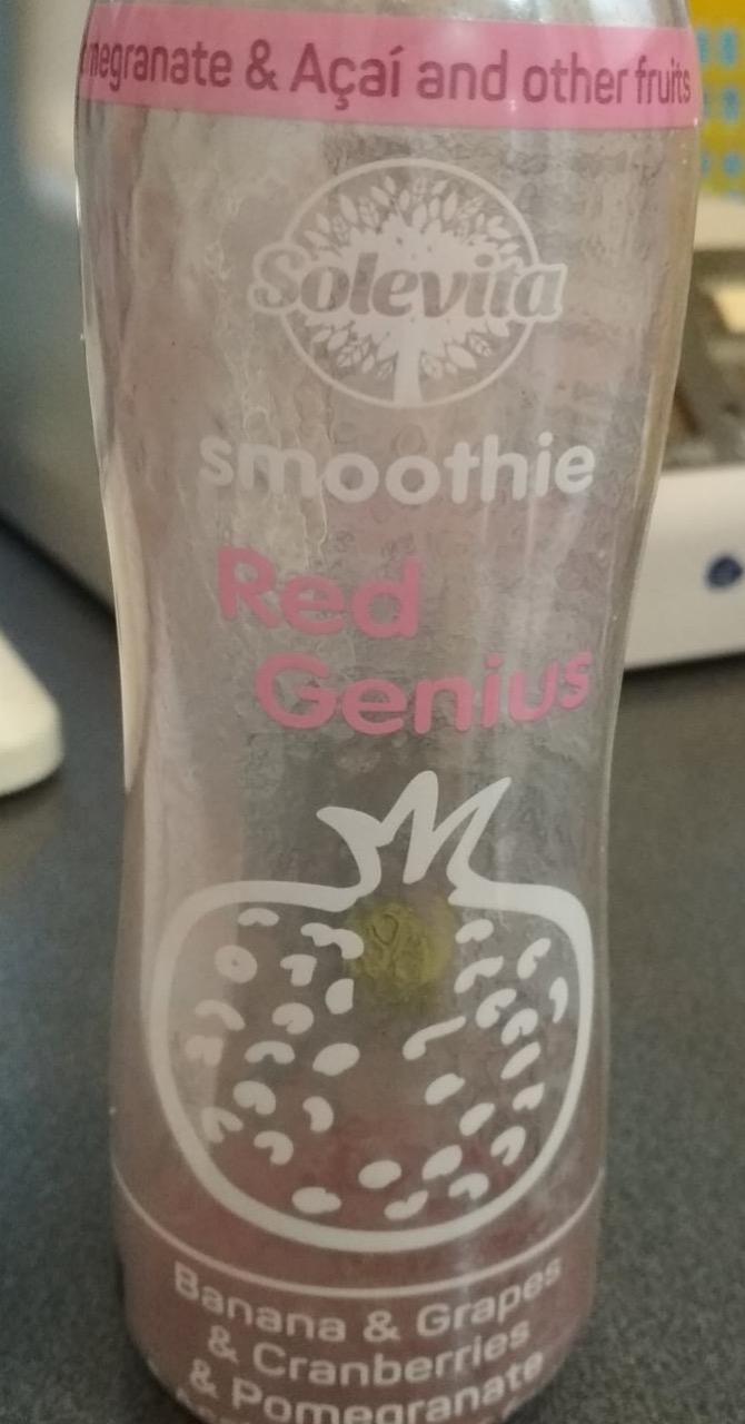 Fotografie - Smoothie Red Genius Solevita