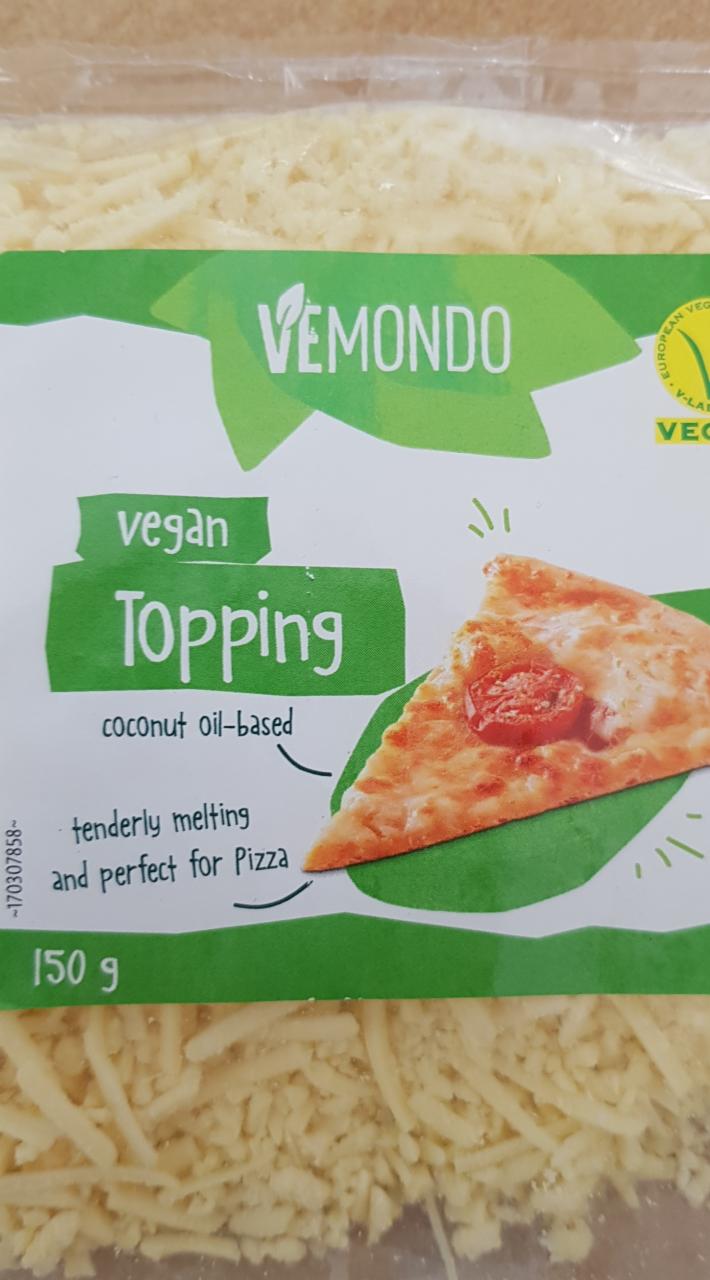 Fotografie - Vemondo Vegan Topping Strúhaný syr