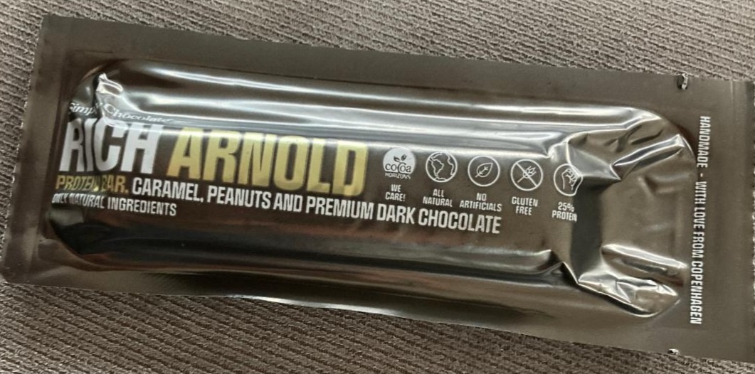 Fotografie - Rich Arnold Protein Bar Simply Chocolate