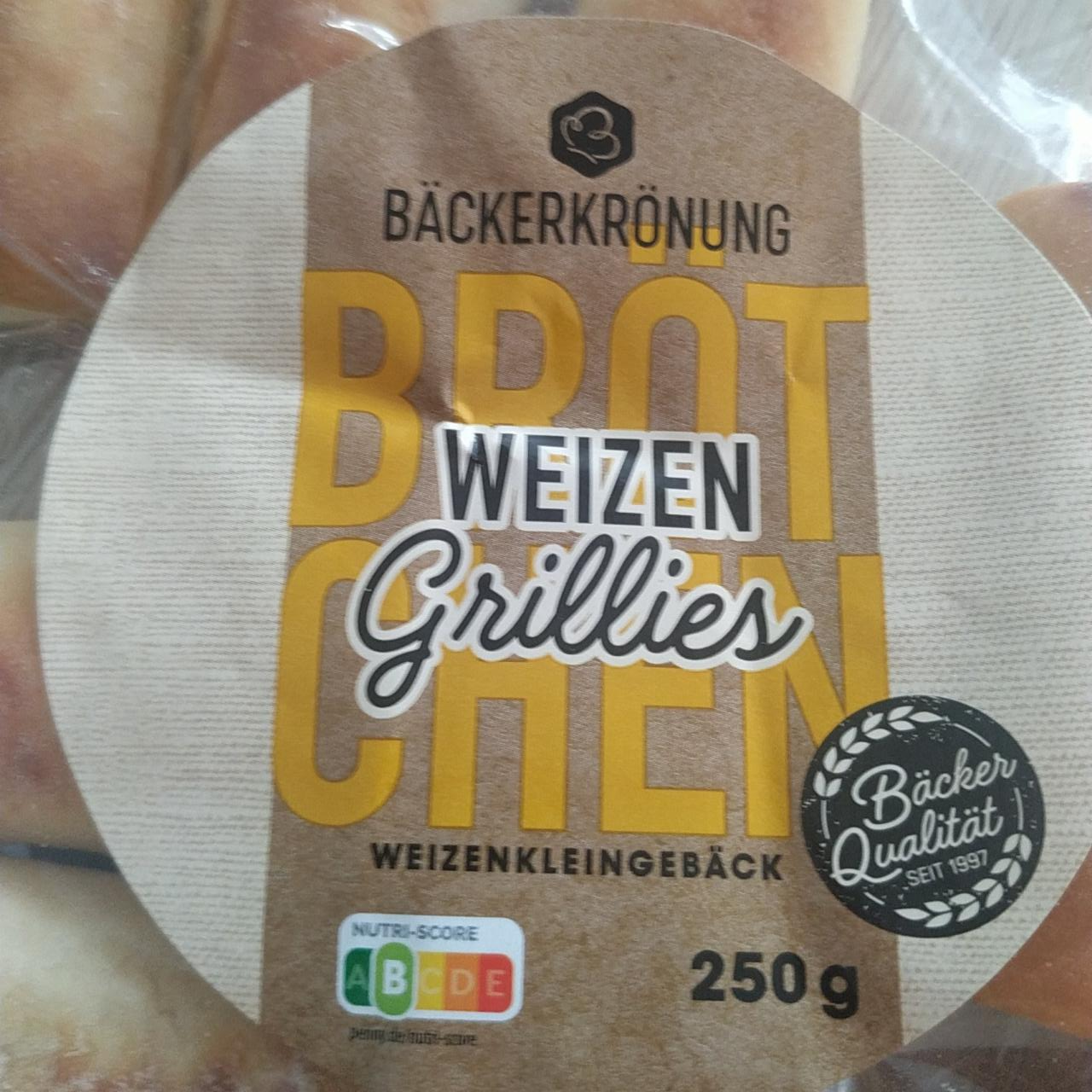 Fotografie - Brötchen weizen grillies