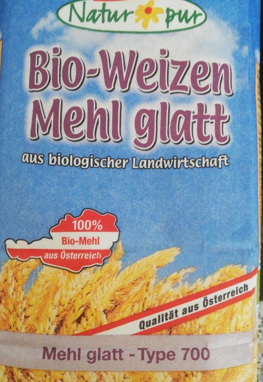 Fotografie - Bio-Weizen Mehl glatt