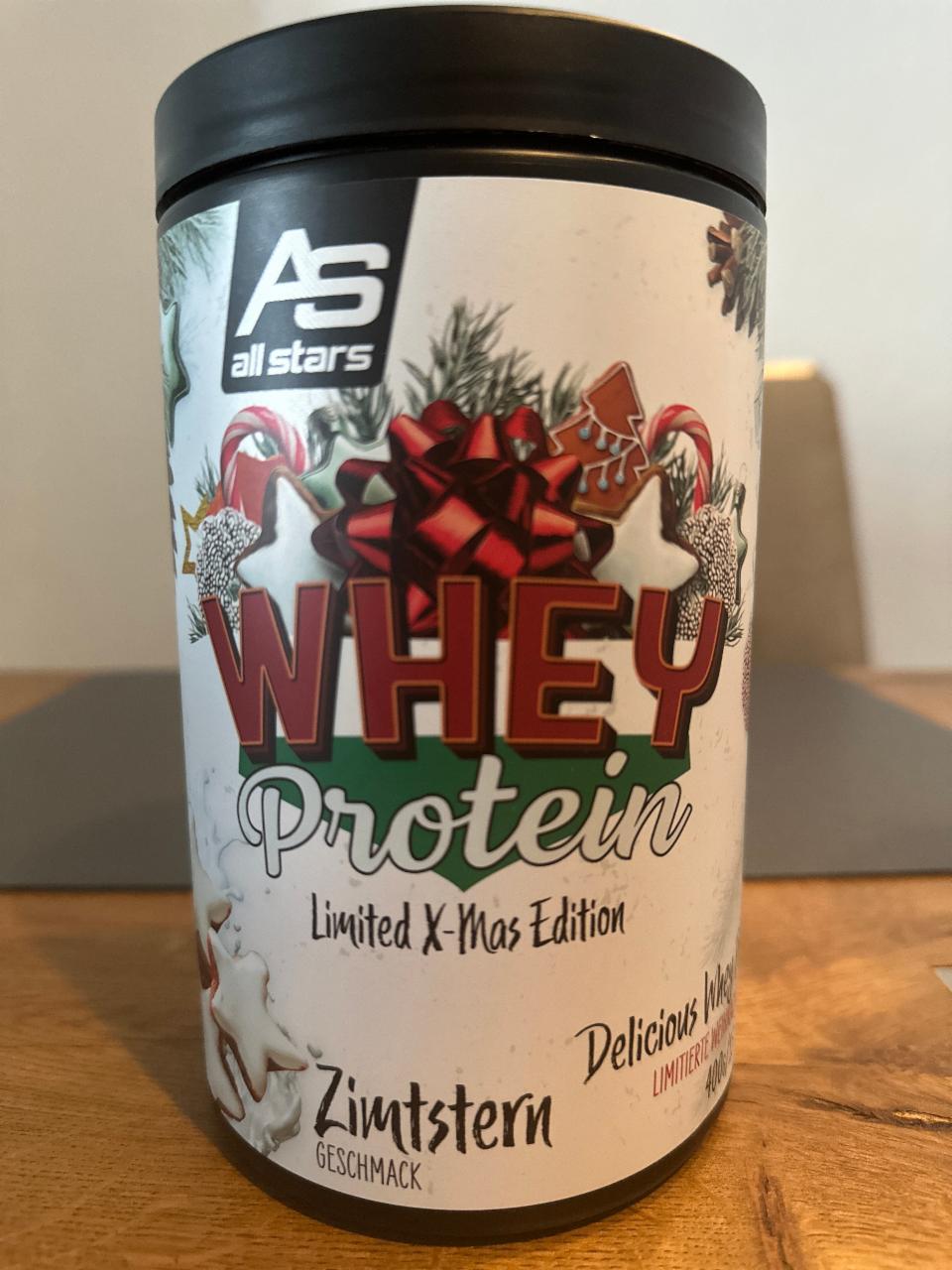 Fotografie - Whey Protein Zimtstern All Stars