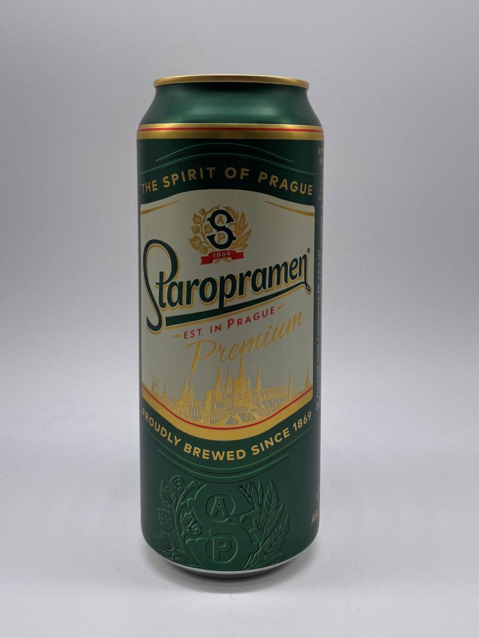 Fotografie - pivo 12° Staropramen svetlý ležiak