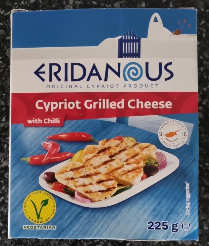 Fotografie - Cypriot grilled cheese with chilli Eridanous