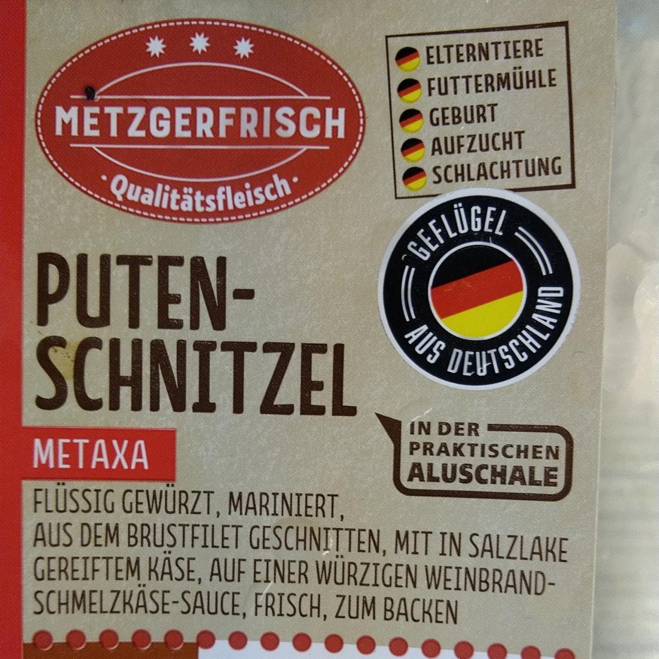 Fotografie - Puten-Schnitzel Metaxa