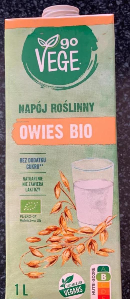 Fotografie - Napój roślinny Owies Bio Go Vege