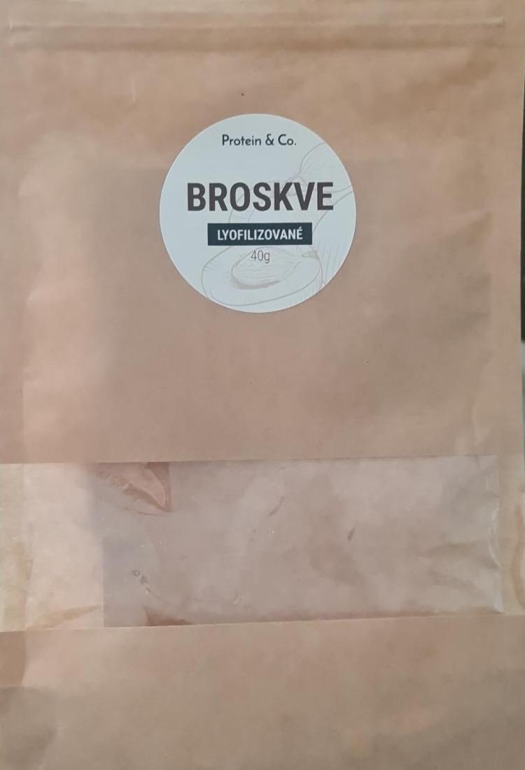 Fotografie - Broskve Lyofilizované Protein & Co.