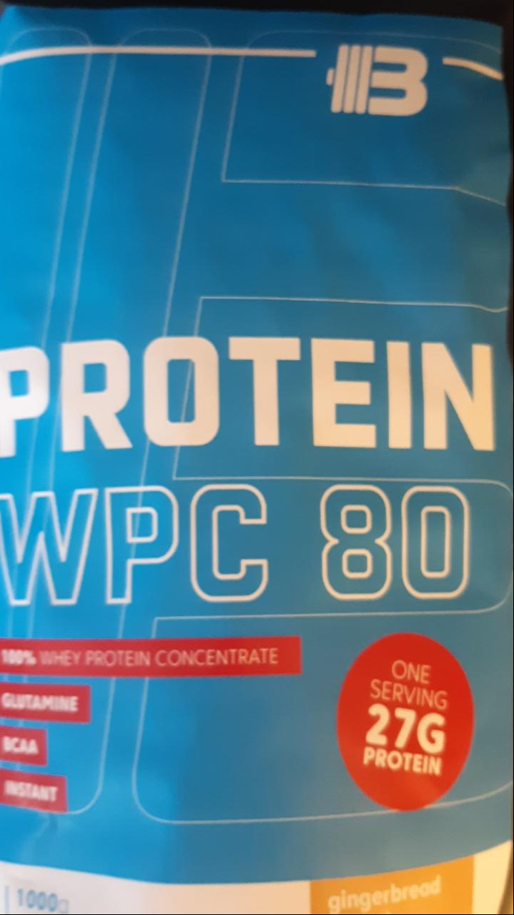 Fotografie - Protein WPC 80 BODYNUTRITION Gingerbread