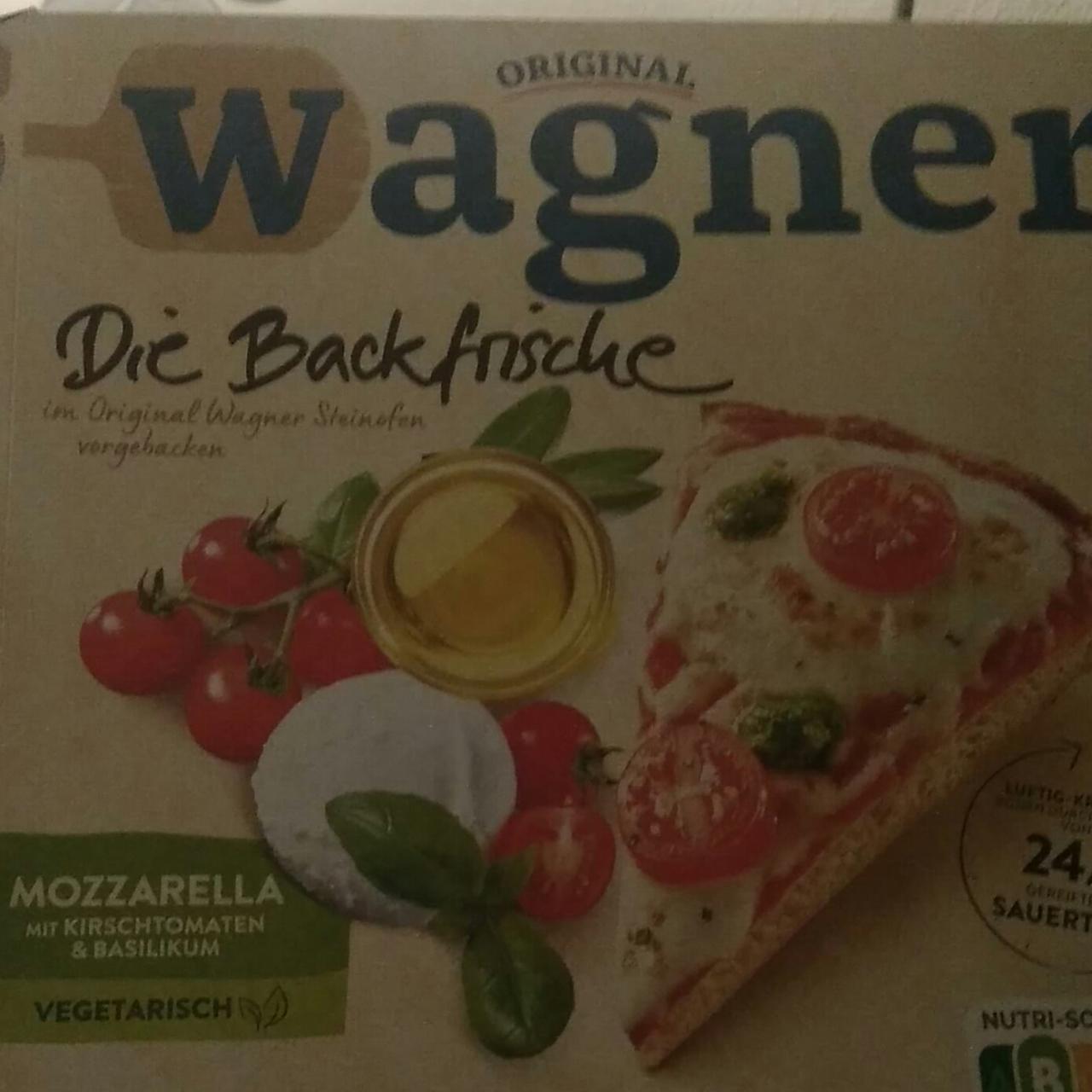 Fotografie - Die Backfrische Mozzarella mit Kirschtomaten & Basilikum Original Wagner