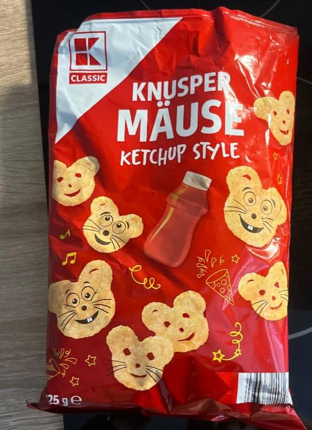 Fotografie - Knusper Mäuse Ketchup Style K-Classic