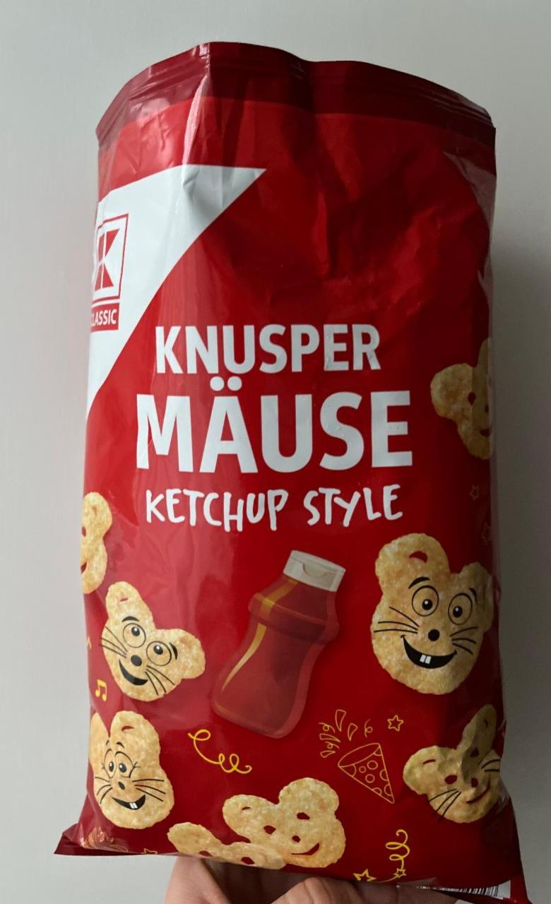 Fotografie - Knusper Mäuse Ketchup Style K-Classic