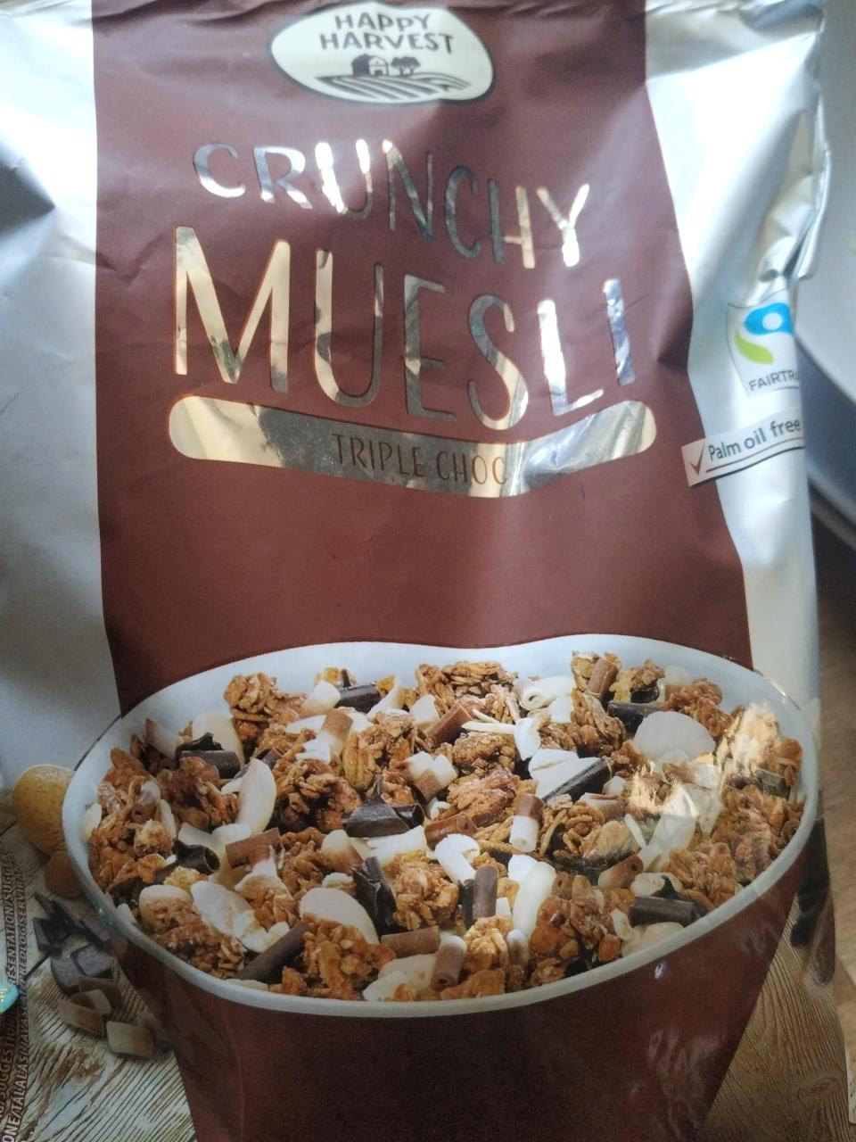 Fotografie - Crunchy muesli Triple choc Happy harvest