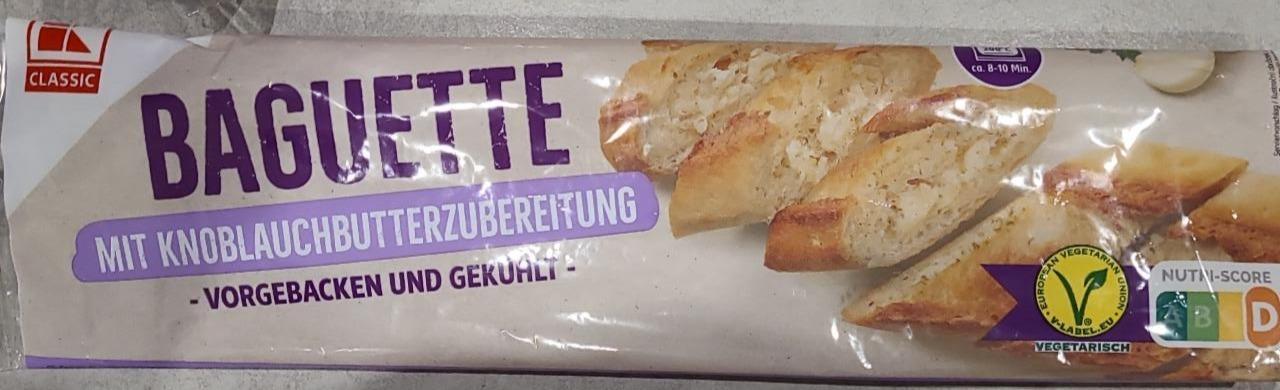 Fotografie - Baguette mit Knoblauchbutterzubereitung K-Classic