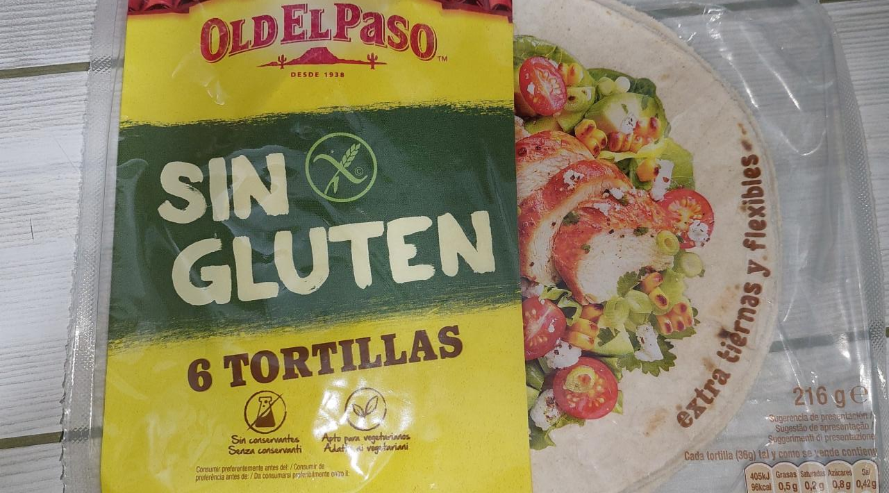 Fotografie - Tortillas sin gluten Old El Paso