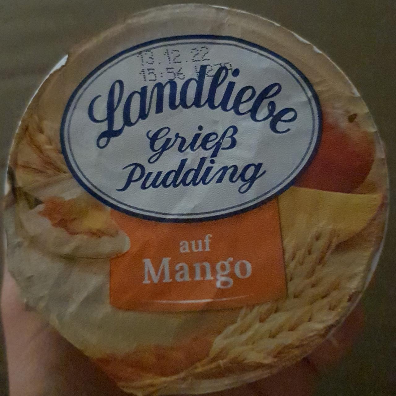 Fotografie - GrießPudding auf Mango Landliebe