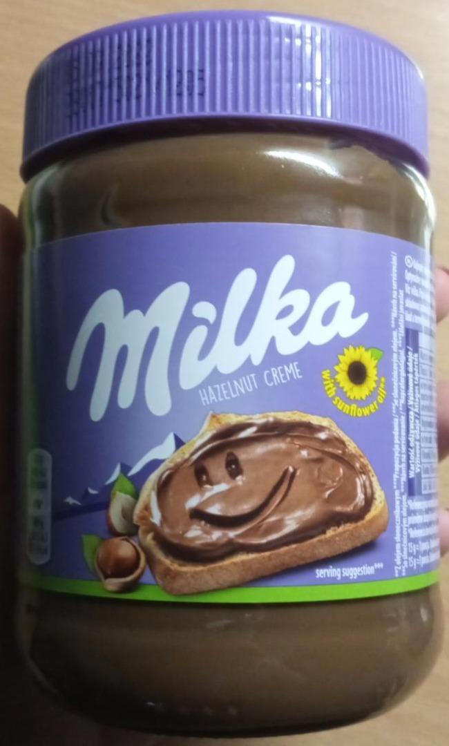 Fotografie - Milka hazelnut Creme