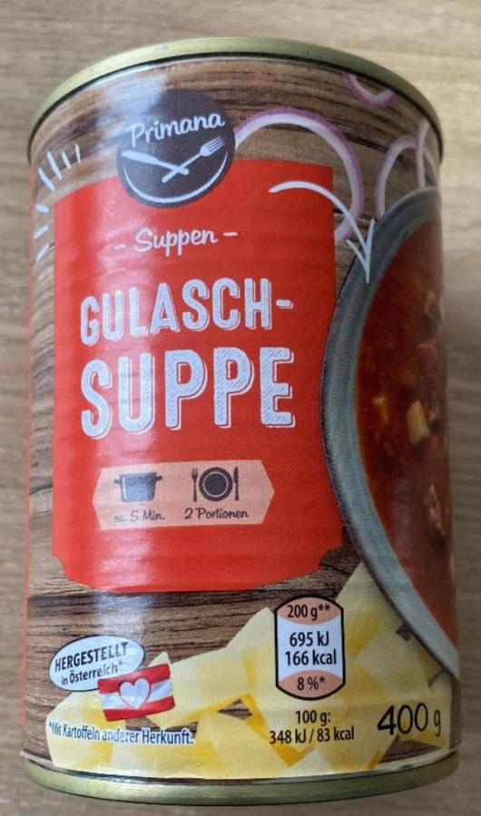 Fotografie - Gulasch Suppe - gulášová polievka