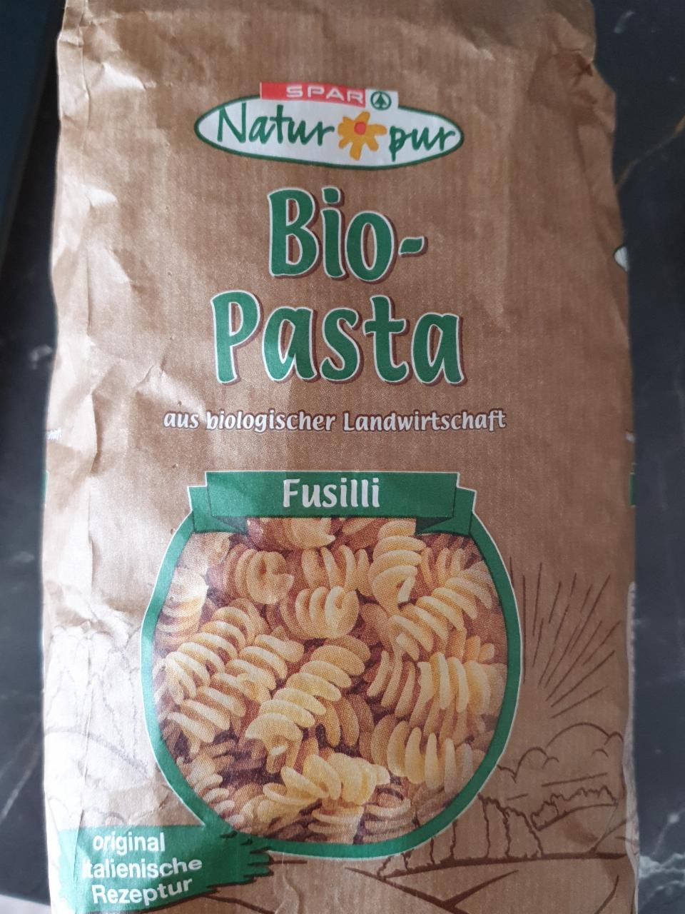 Fotografie - Bio pasta fusilli spar naturpur