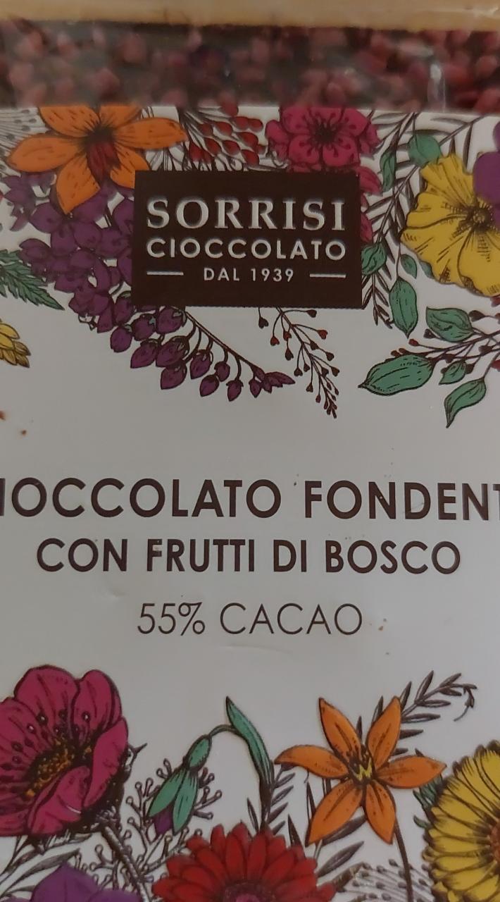 Fotografie - Horká čokoláda s lesným ovocím SORRISI CIOCCOLATO 