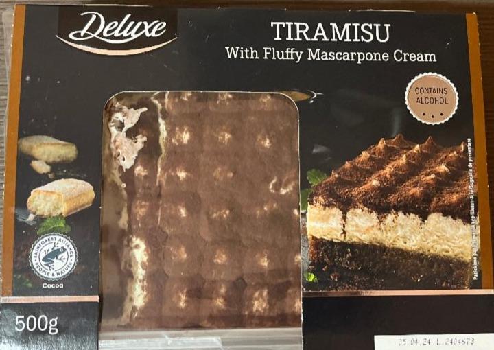 Fotografie - Tiramisu with fluffy mascarpone cream Deluxe
