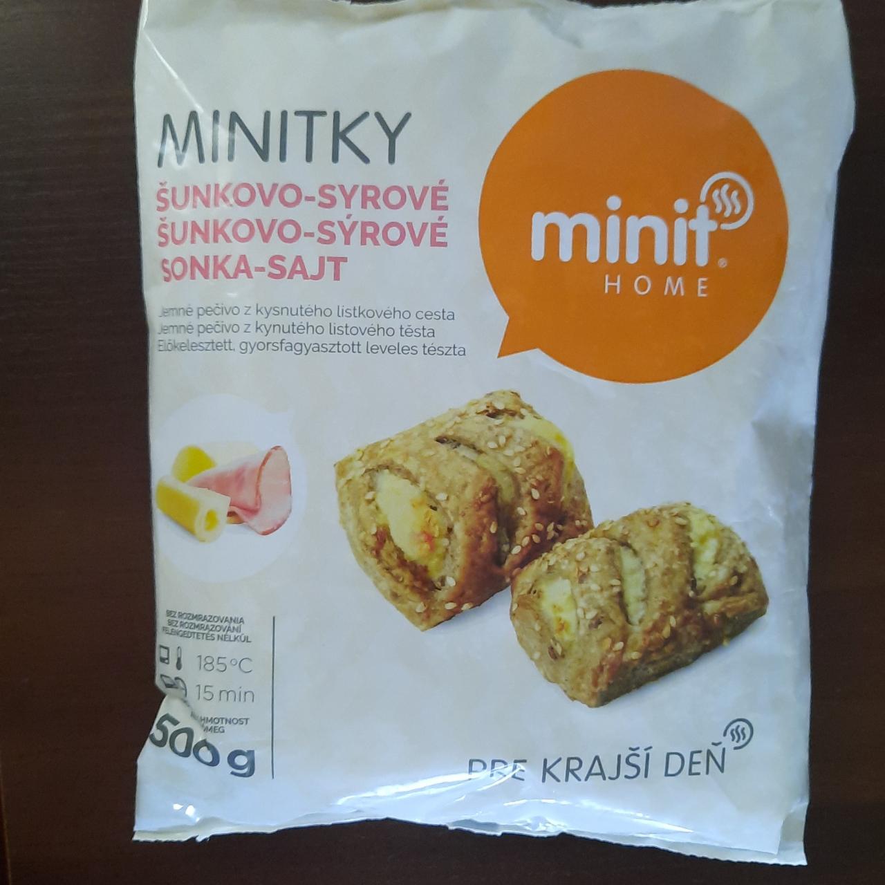 Fotografie - Minitky šunkovo-syrové Minit