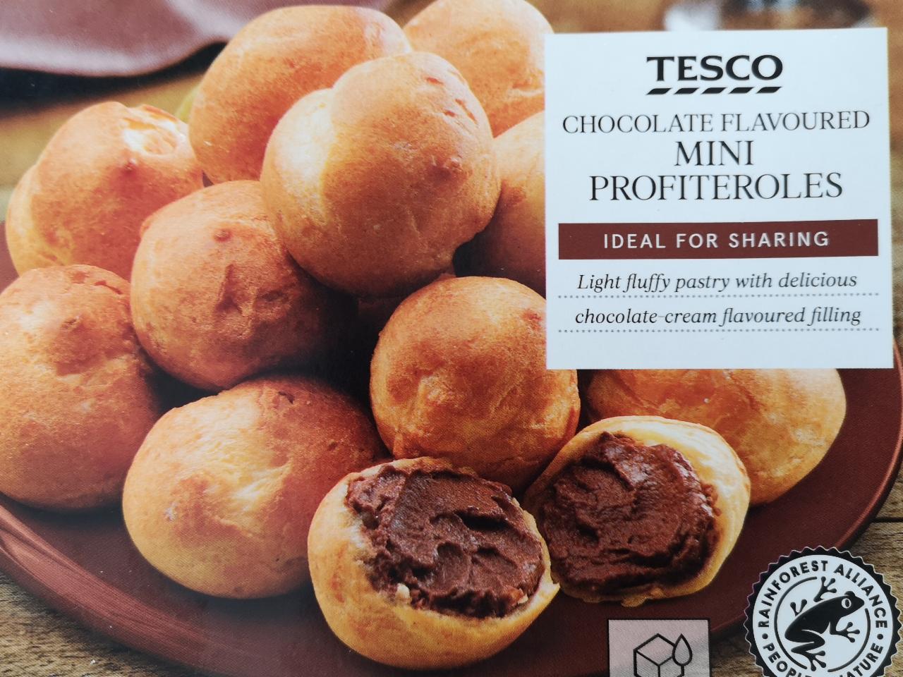 Fotografie - Mini Profiteroles Chocolate Tesco