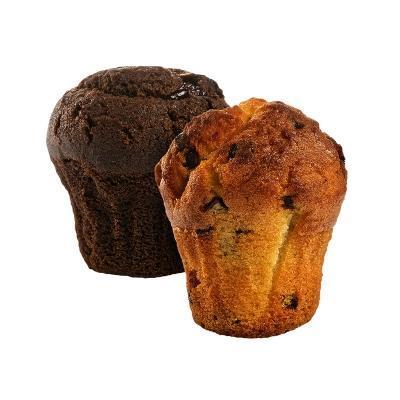 Fotografie - Muffin vanilkový s čokoládou CrossCafe
