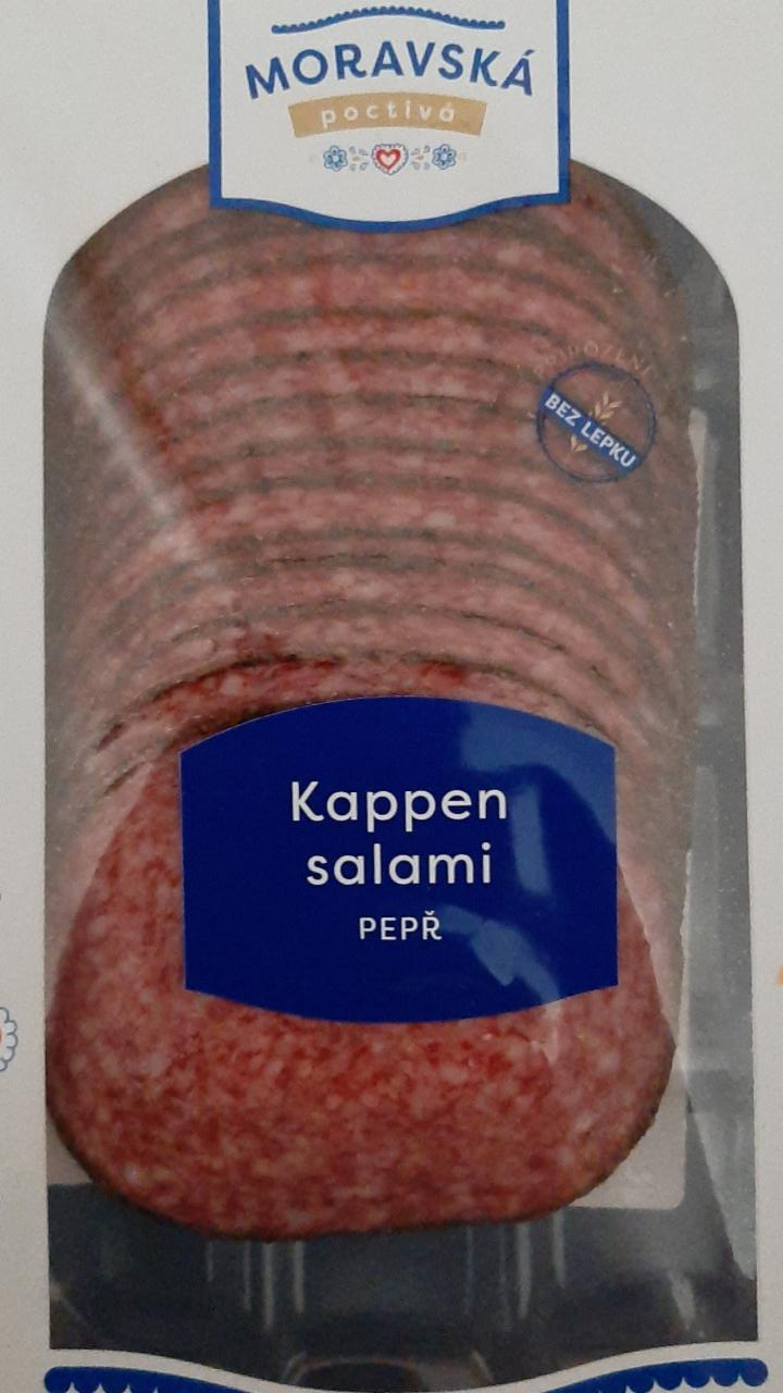 Fotografie - kappen salami s korením nárez 75g