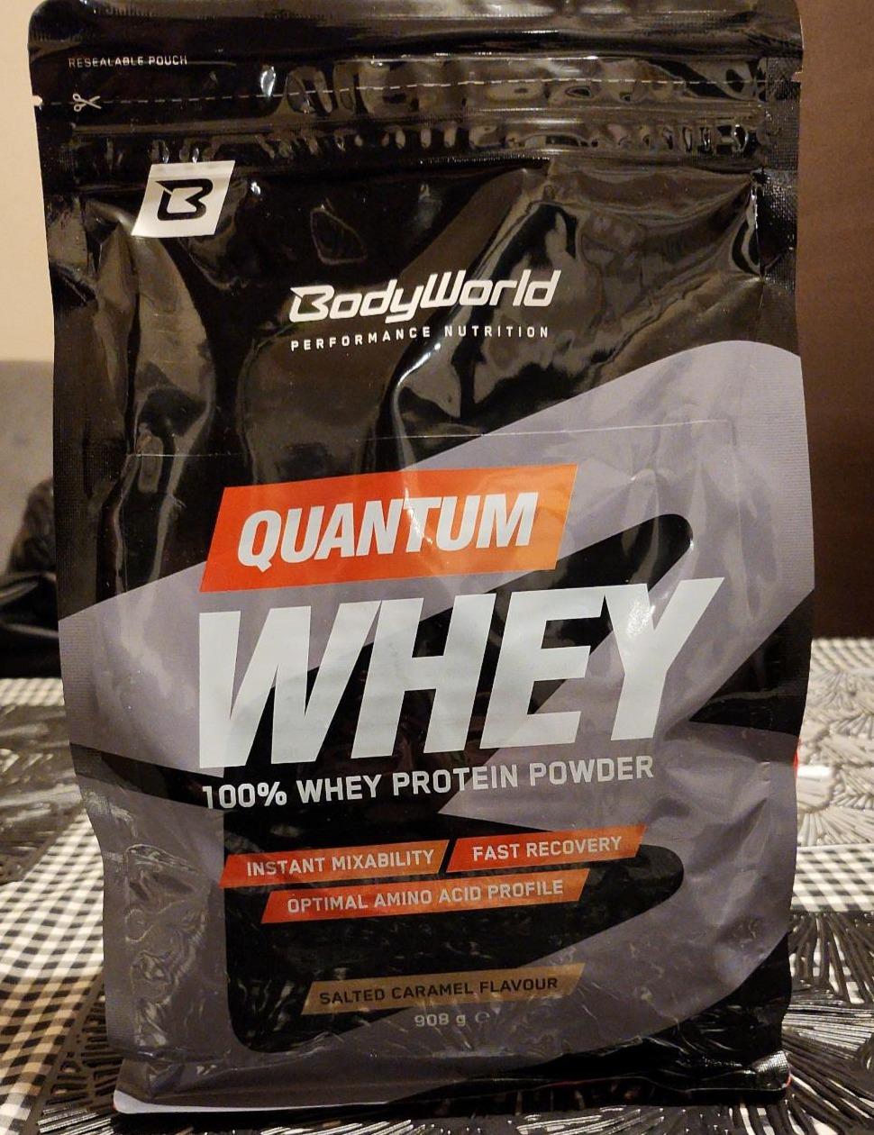 Fotografie - Quantum 100% Whey Protein Powder Salted Caramel BodyWorld
