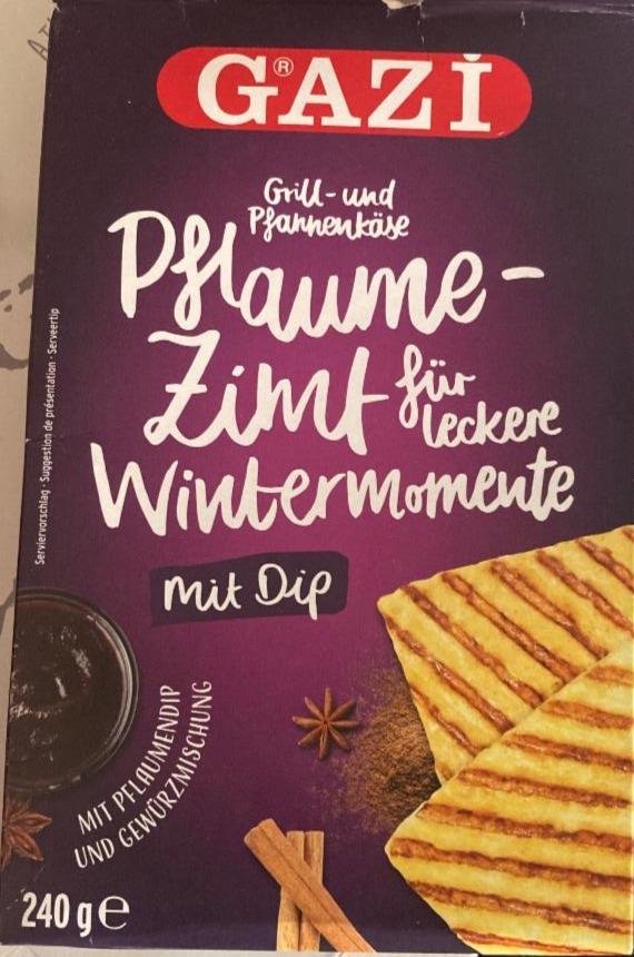 Fotografie - Gazi Grill- und Pfannenkäse Pflaume-Zimt Wintermomente mit Dip