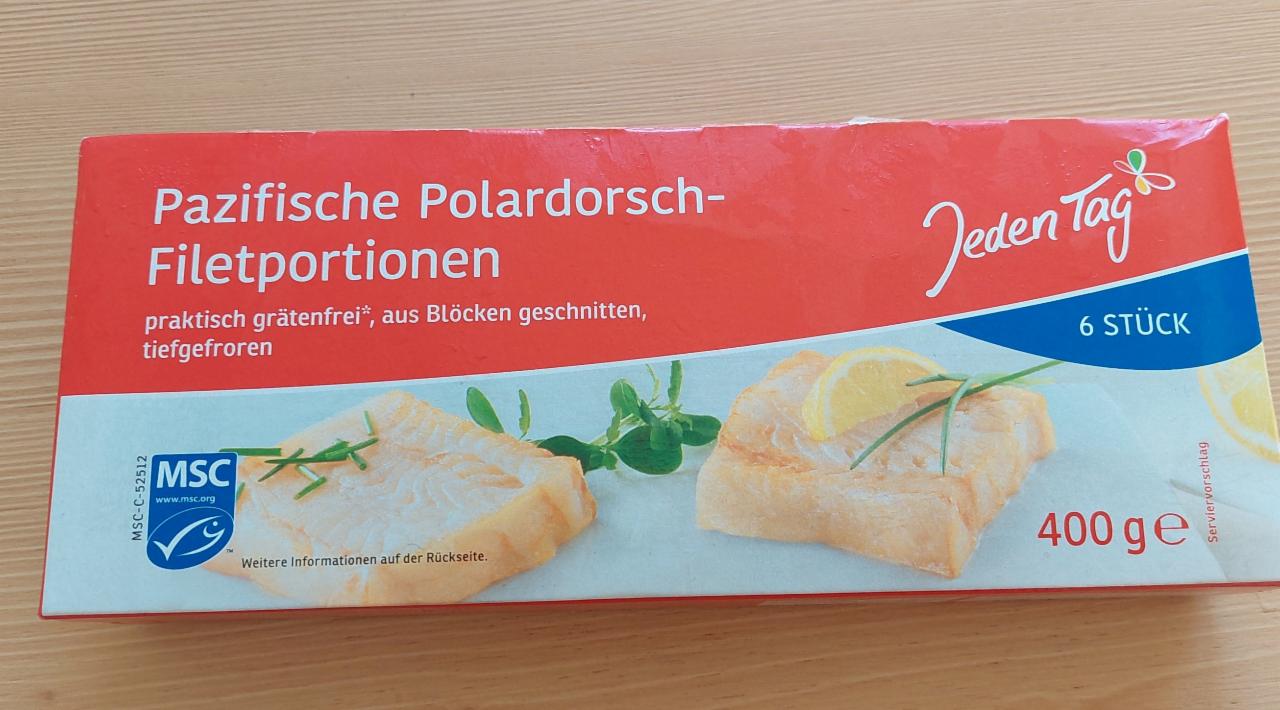 Fotografie - Jeden Tag Pazifische Polardorsch-Filetportionen