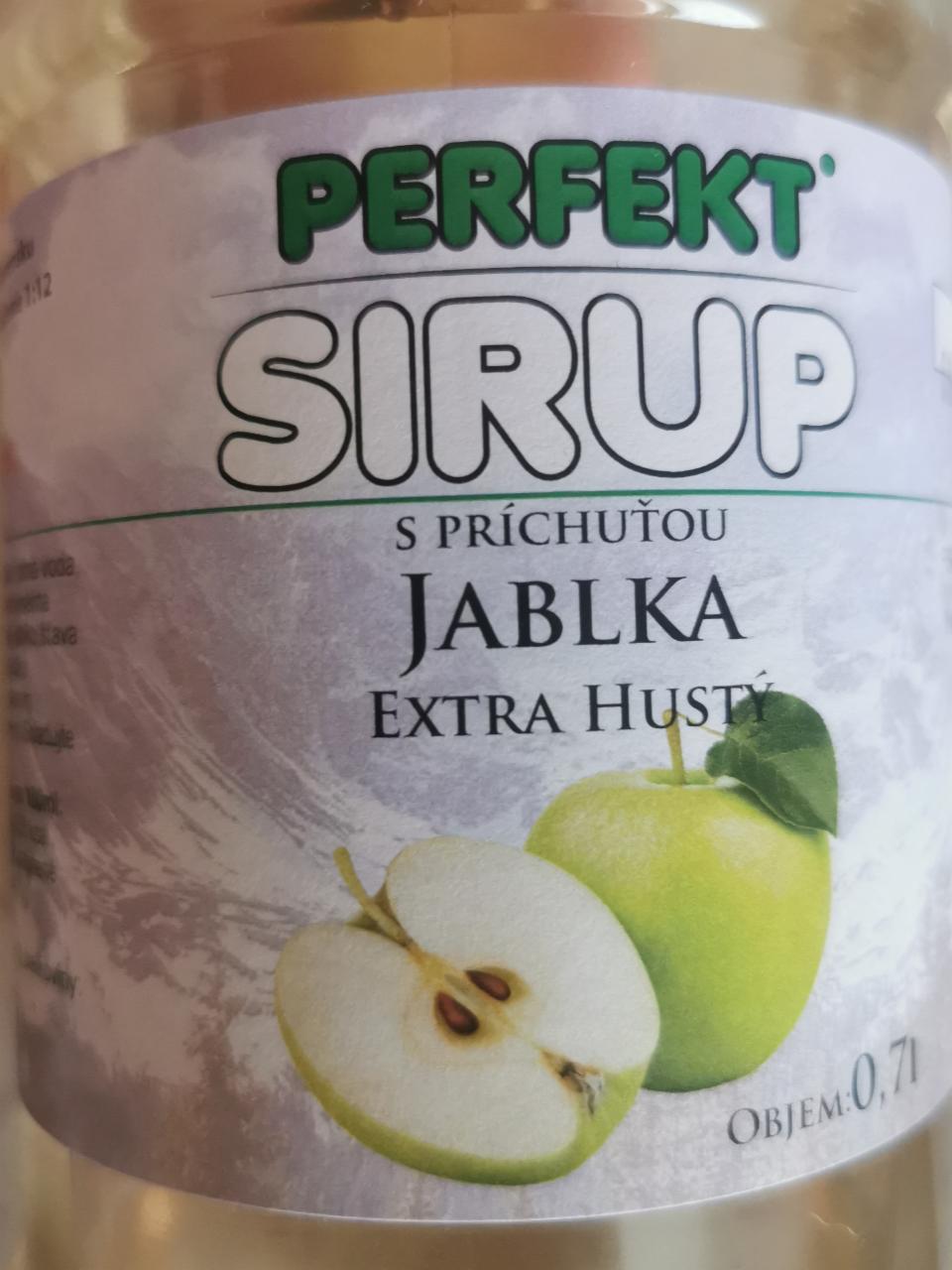 Fotografie - Sirup s príchuťou Jablka extra hustý