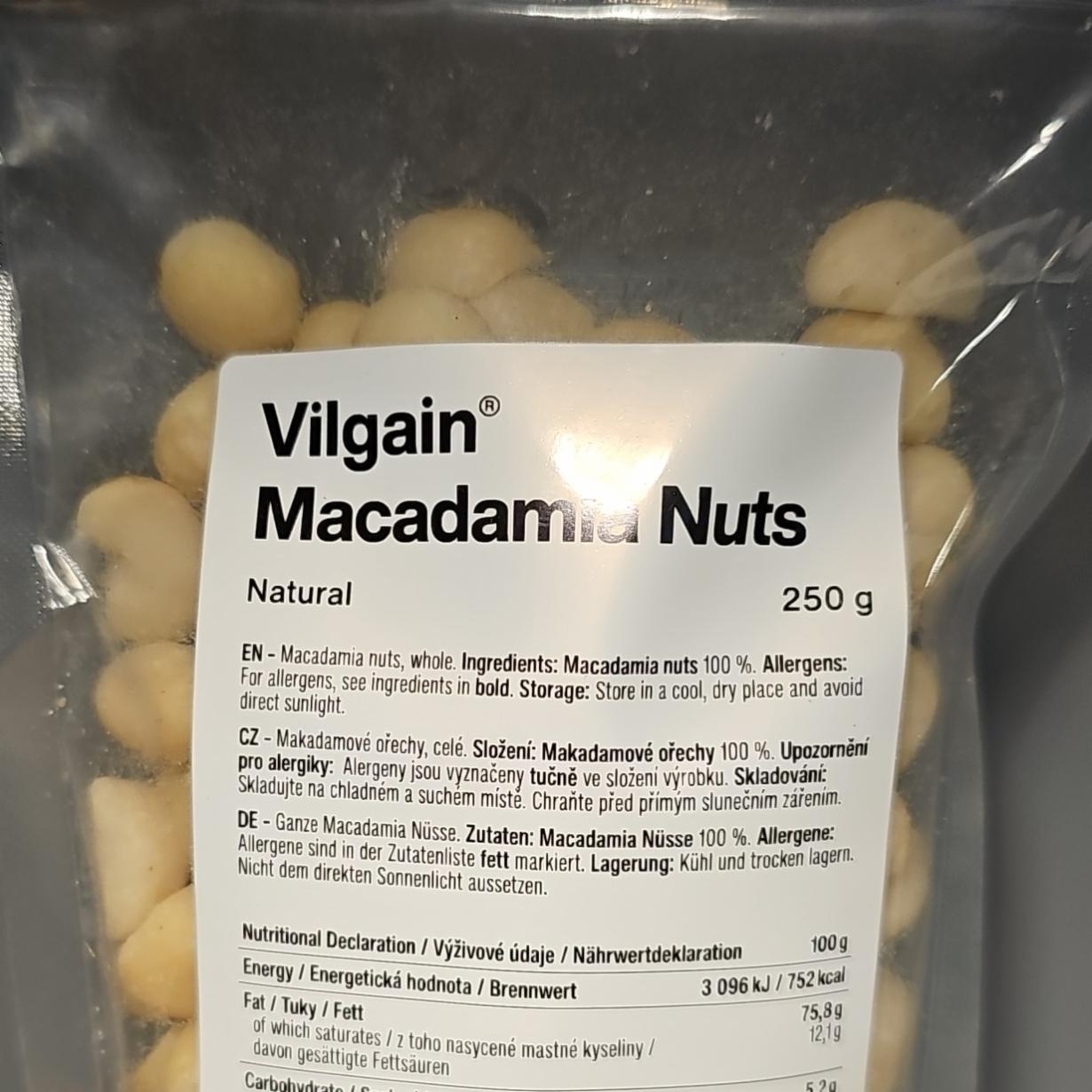 Fotografie - Macadamia Nuts Natural Vilgain