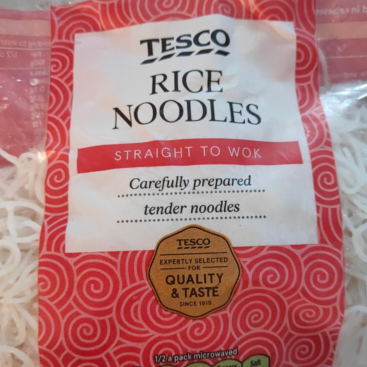 Fotografie - Rice noodles Tesco