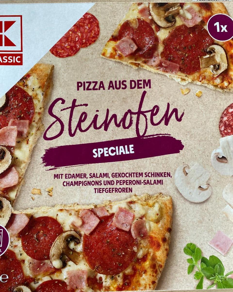 Fotografie - Pizza aus dem Steinofen Speciale K-Classic