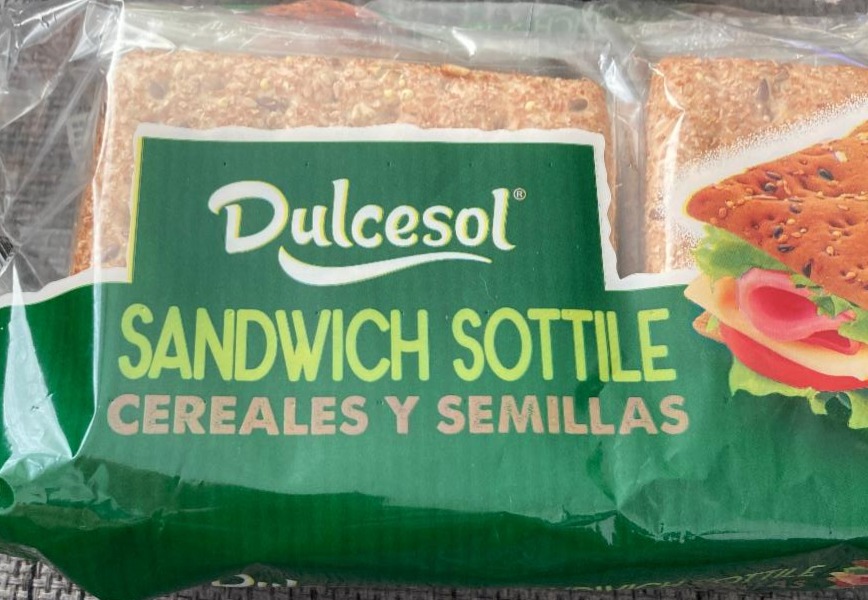 Fotografie - dulcesol sandwich cereal semillas